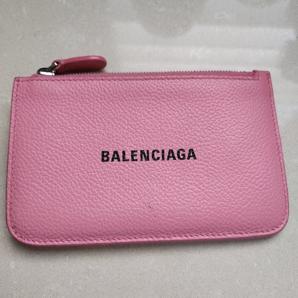 Balenciaga Card holder and zip coin wallet